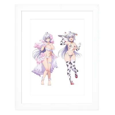 よわよわ先生 描き下ろしキャラファイングラフ（鶸村ひより） A4