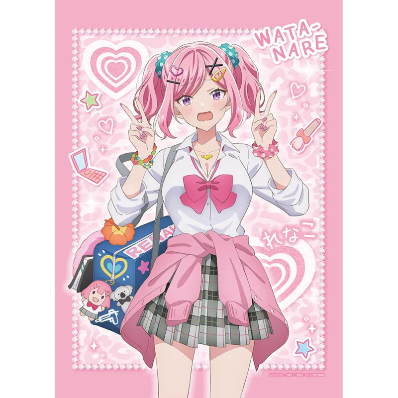 わたしが恋人になれるわけないじゃん、ムリムリ！(※ムリじゃなかった！？) 描き下ろしB2タペストリー(甘織れな子/平成ギャルver.)Wスエード