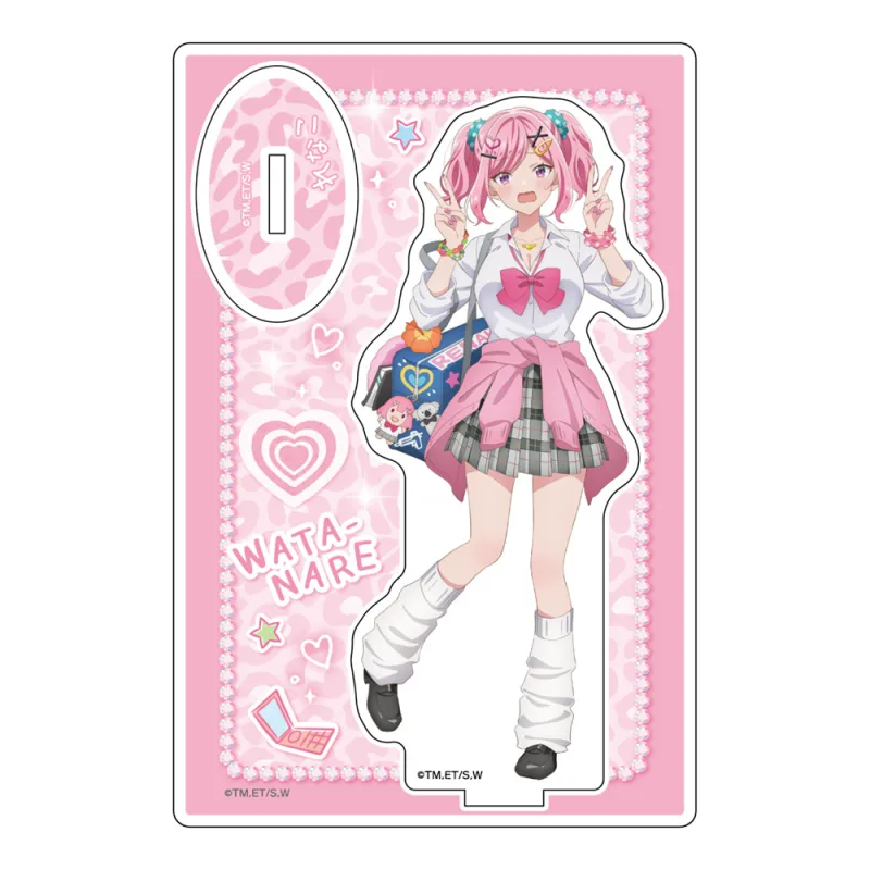 わたしが恋人になれるわけないじゃん、ムリムリ！(※ムリじゃなかった！？) 描き下ろしアクリルスタンド(甘織れな子/平成ギャルver.)