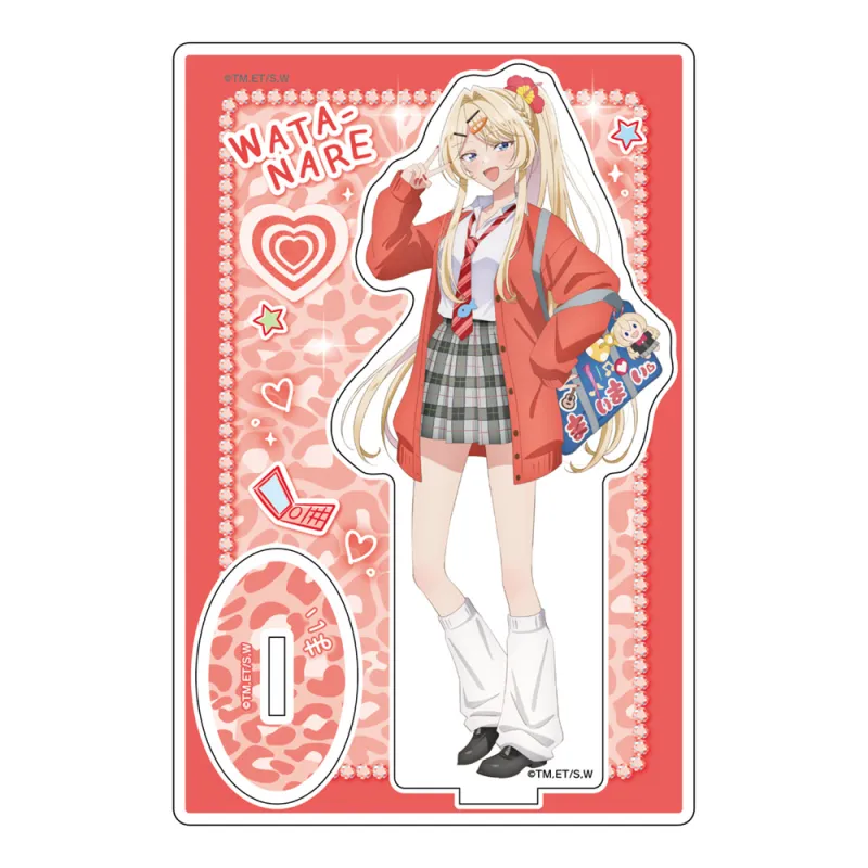 わたしが恋人になれるわけないじゃん、ムリムリ！(※ムリじゃなかった！？) 描き下ろしアクリルスタンド(王塚真唯/平成ギャルver.)