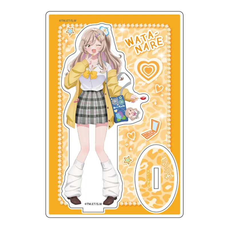 わたしが恋人になれるわけないじゃん、ムリムリ！(※ムリじゃなかった！？) 描き下ろしアクリルスタンド(瀬名紫陽花/平成ギャルver.)
