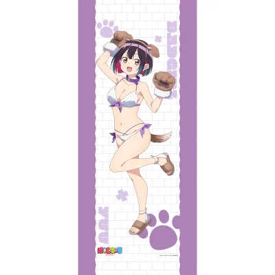 ばっどがーる 描き下ろし特大タペストリー(優谷優/アニマル水着)