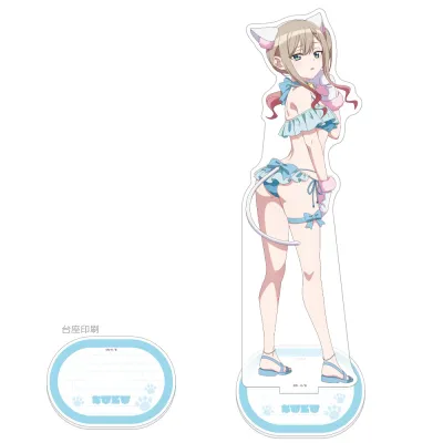 ばっどがーる 描き下ろし特大アクリルスタンド(涼風涼/アニマル水着)