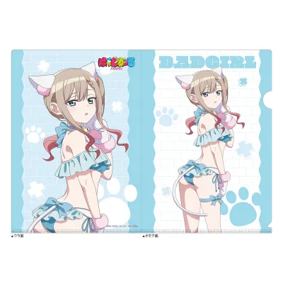 ばっどがーる 描き下ろしクリアファイル(涼風涼/アニマル水着)