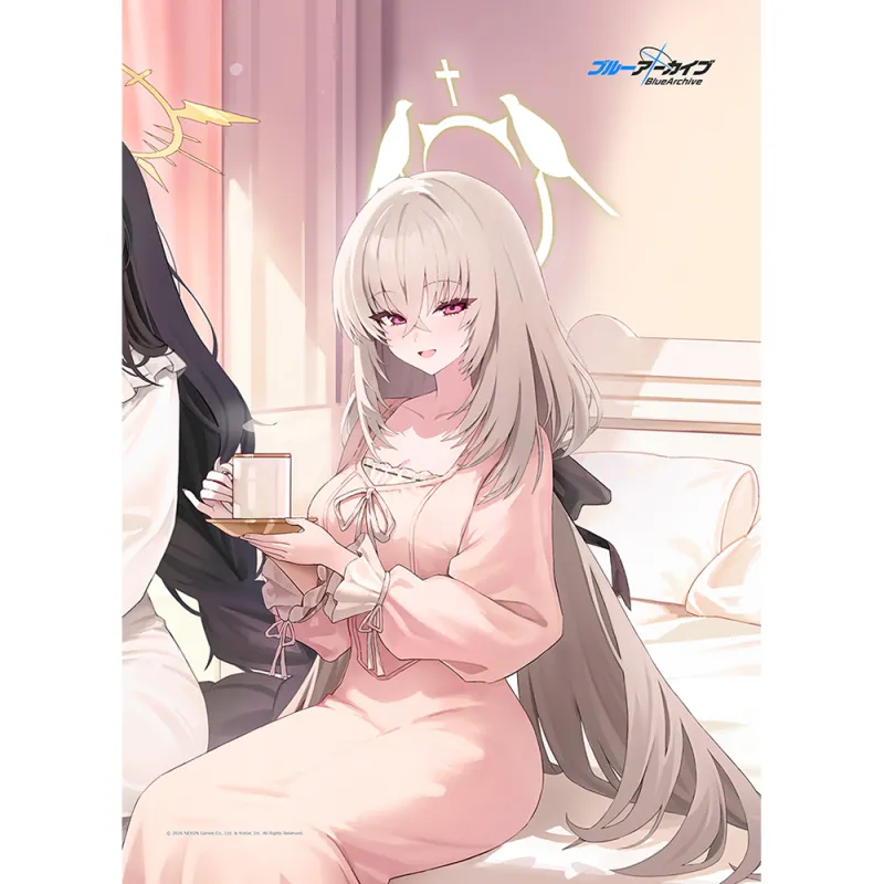 ブルーアーカイブ 描き下ろしB2タペストリー(サクラコ/ルームウェア)Wスエード