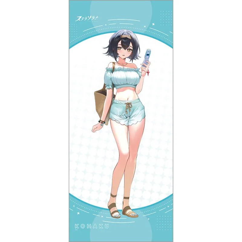 ステラソラ 描き下ろし特大タペストリー(コハク/夏服)