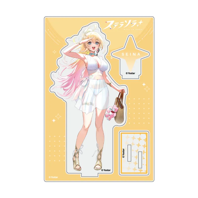 ステラソラ 描き下ろしアクリルスタンド(セイナ/夏服)