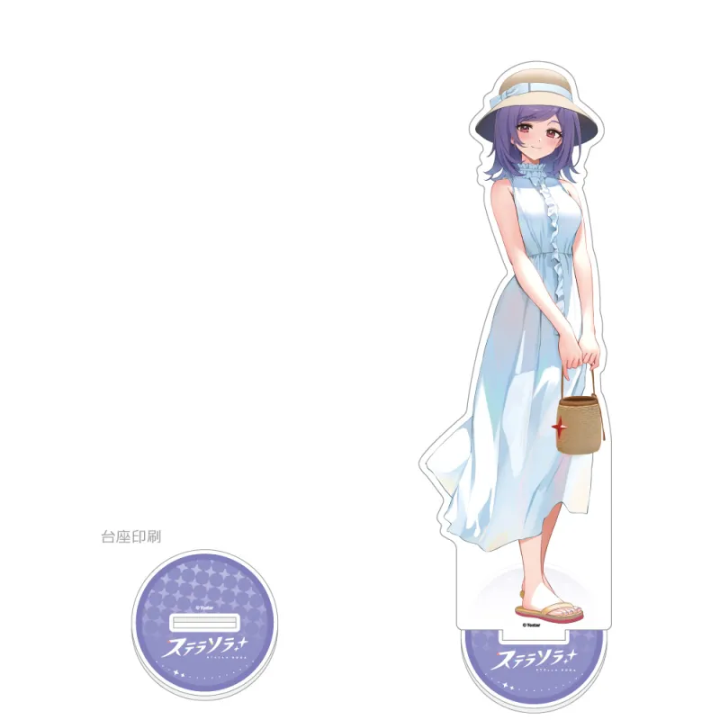 ステラソラ 描き下ろし特大アクリルスタンド(アヤメ/夏服)