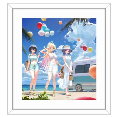 ステラソラ 描き下ろし複製原画(夏服)