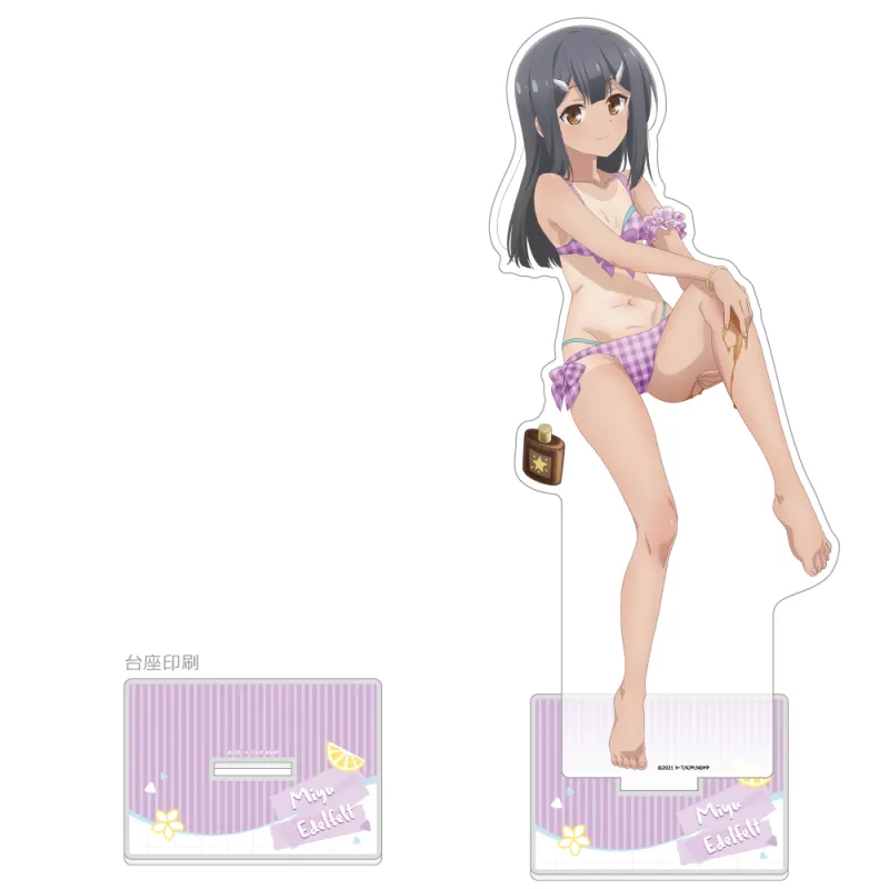 劇場版「Fate/kaleid liner プリズマ☆イリヤ Licht 名前の無い少女」 描き下ろし特大アクリルスタンド(美遊/日焼け)