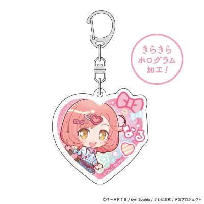 ホログラムアクリルキーホルダー(彩瀬なる/制服アレンジ)