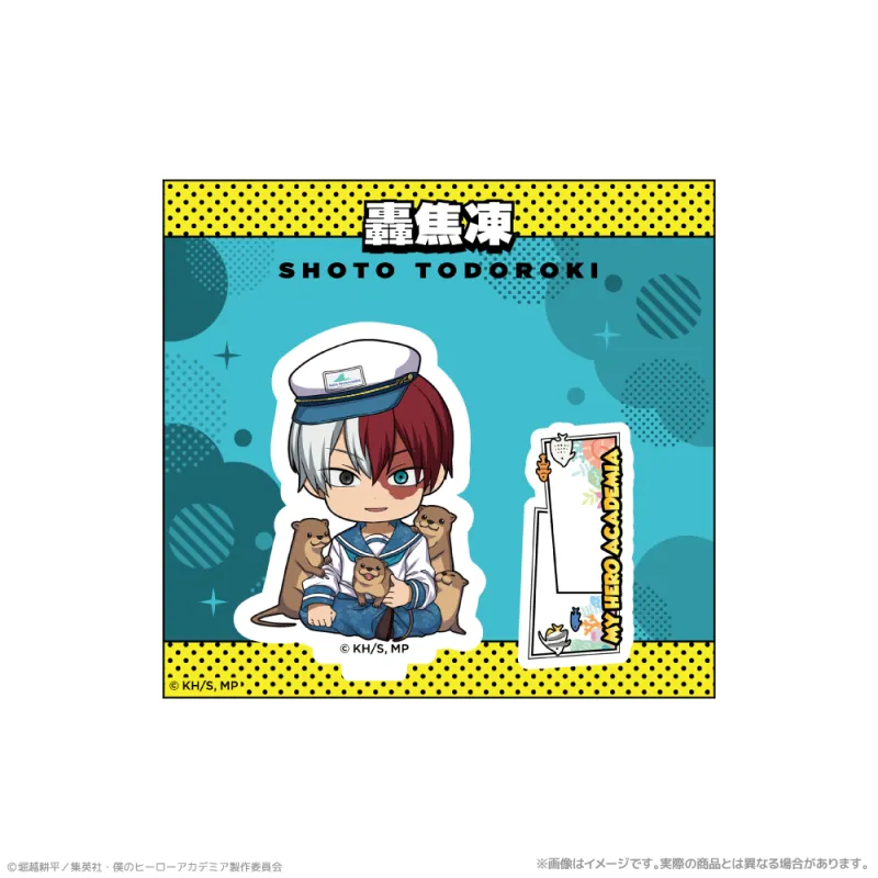 『僕のヒーローアカデミア』 ミニキャラアクリルスタンド_轟焦凍 海の生きものたちと一緒にPLUS ULTRA