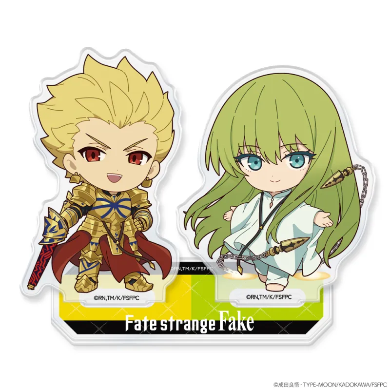 『Fate/strange Fake』アクリルキャラスタンド ミニキャラ アーチャー&ランサー