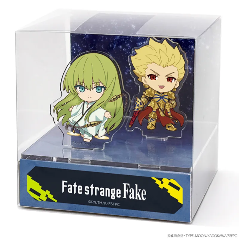 『Fate/strange Fake』きゅーびゅー ミニキャラ アーチャー＆ランサー