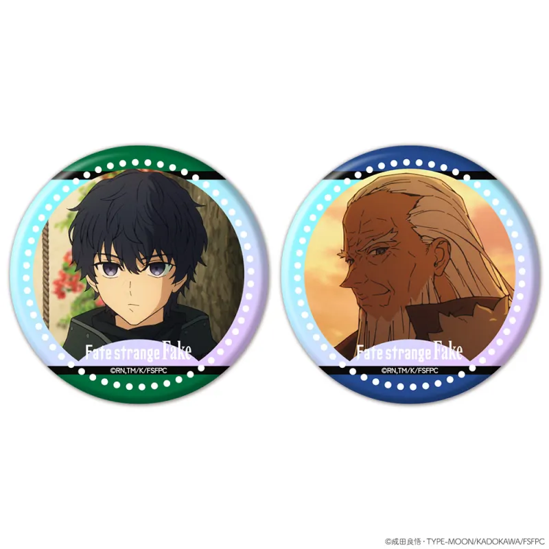 オーロラ缶バッジ2個セット シグマ&ウォッチャー