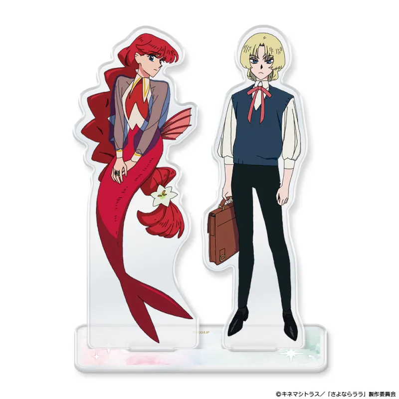 『さよならララ』アクリルニコスタンド ララ＜人魚＞＆ルカ