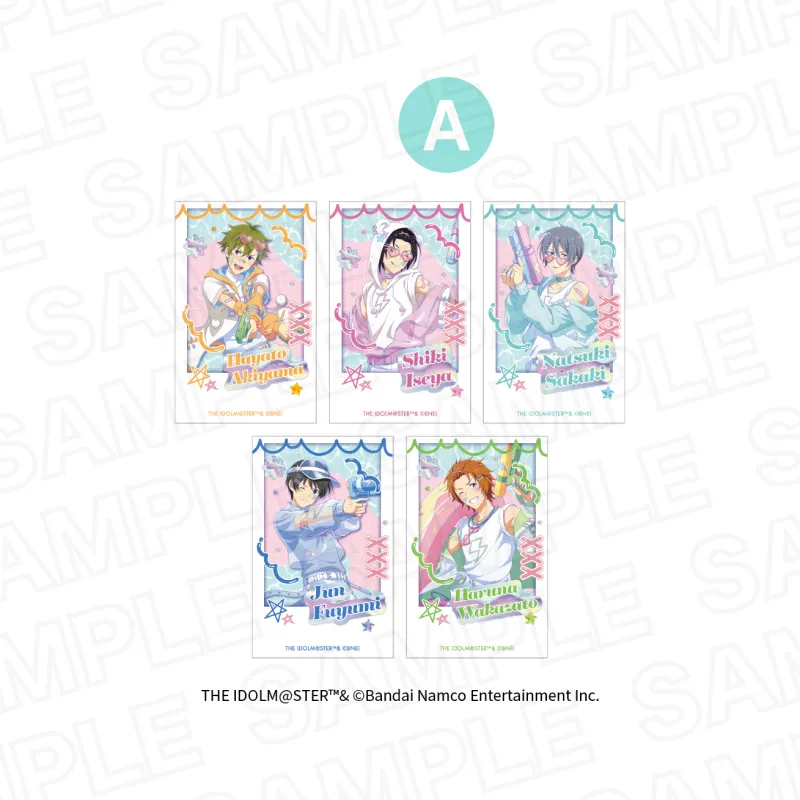 アイドルマスター SideM SUMMER SPLASH！トレーディングインスタントフォト風グリッターカード A