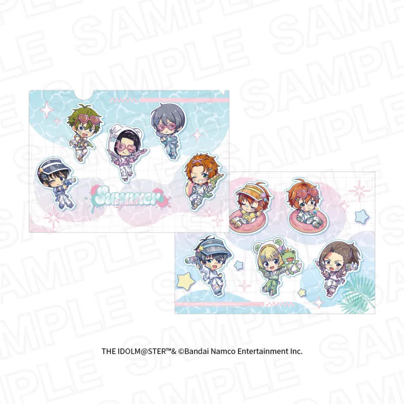 アイドルマスター SideM SUMMER SPLASH！クリアファイル ミニキャラ