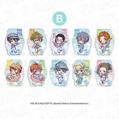 アイドルマスター SideM SUMMER SPLASH!トレーディングオーロラステッカー B