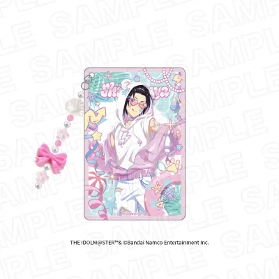 アイドルマスター SideM SUMMER SPLASH!ビーズチャーム付きレイヤードアクリルブロック 伊瀬谷 四季