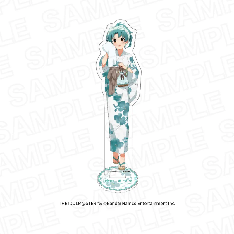 アイドルマスター ミリオンライブ！ ほ？っとひと息 銭湯HANABI団ver.描き下ろしアクリルスタンド 徳川 まつり