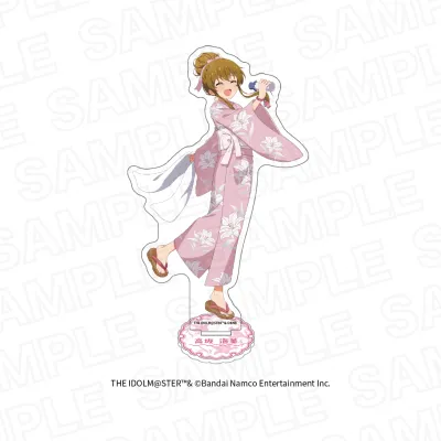 アイドルマスター ミリオンライブ! ほ?っとひと息 銭湯HANABI団ver.描き下ろしアクリルスタンド 高坂 海美