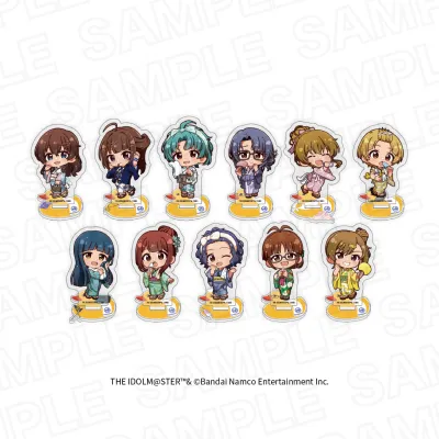 アイドルマスター ミリオンライブ! ほ?っとひと息 銭湯HANABI団ver.トレーディングミニキャラアクリルスタンド