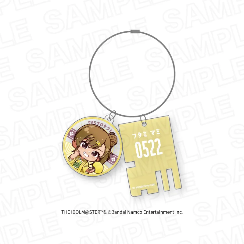 アイドルマスター ミリオンライブ！ ほ？っとひと息 銭湯HANABI団ver.2連アクリルキーホルダー 双海 真美