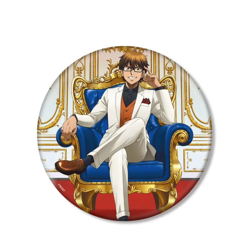 描き下ろしイラスト 御幸一也 玉座ver. BIG缶バッジ