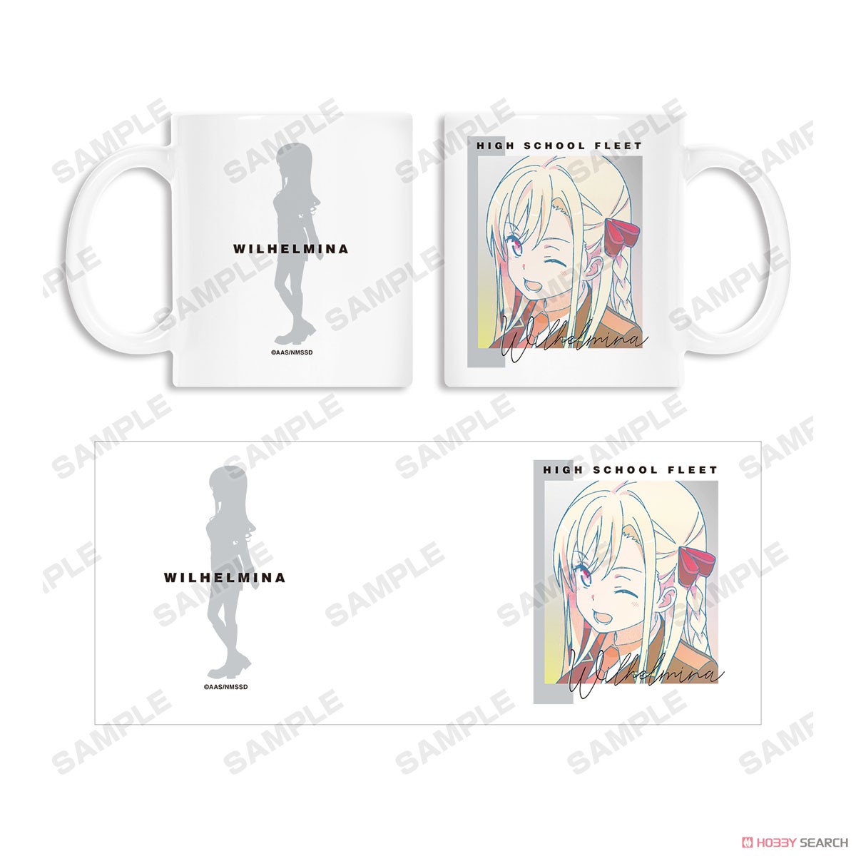ヴィルヘルミーナ Ani-Art CLEAR LABEL マグカップ 3