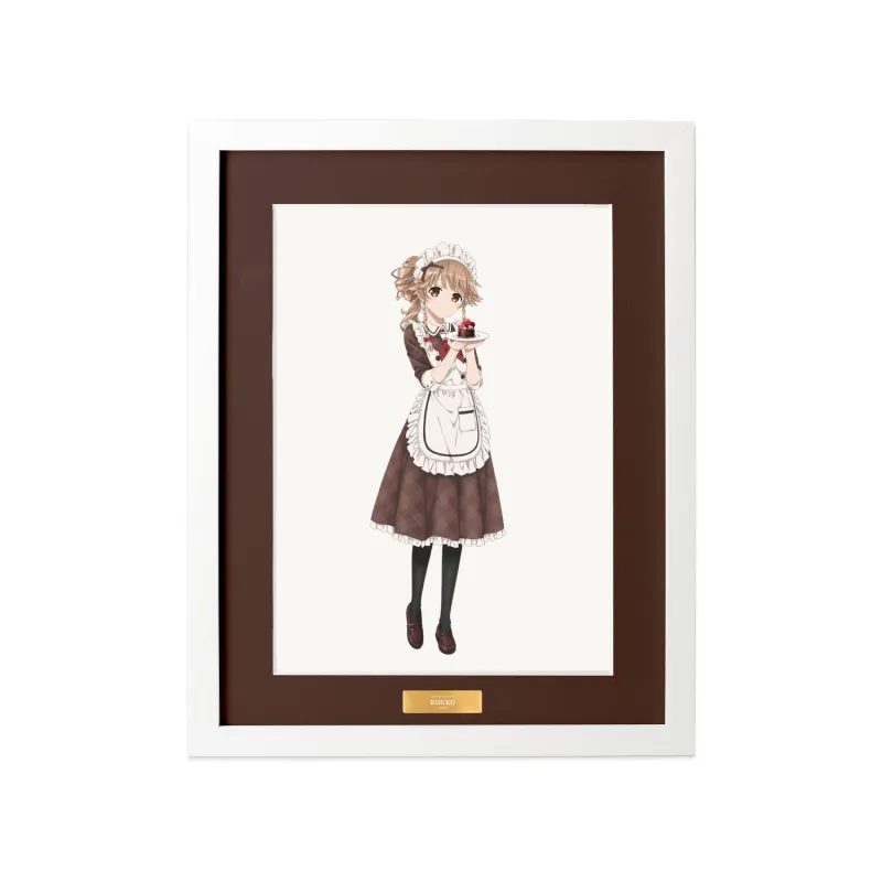 描き下ろしイラスト 納沙 幸子 バレンタインver. キャラファイングラフ