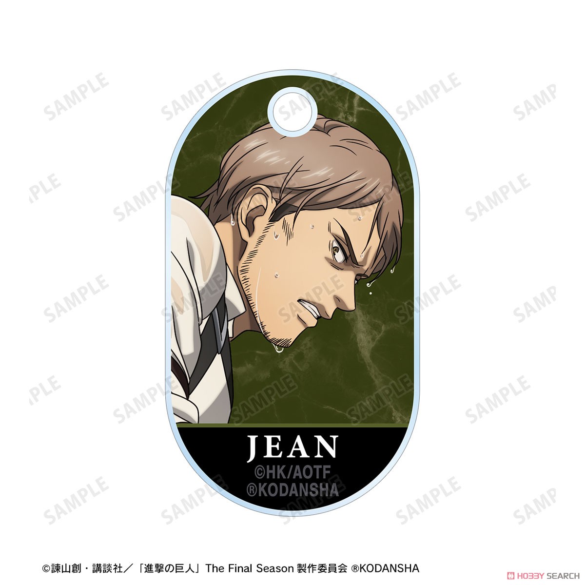 描き下ろしイラスト ジャン 戦う背中ver. 2連ワイヤーアクリルキーホルダー 4