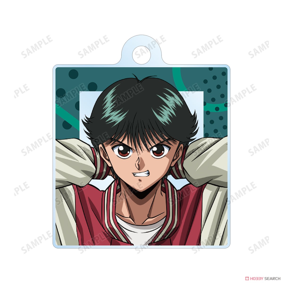 描き下ろしイラスト 浦飯幽助 90’sカジュアルver. 2連ワイヤーアクリルキーホルダー 3