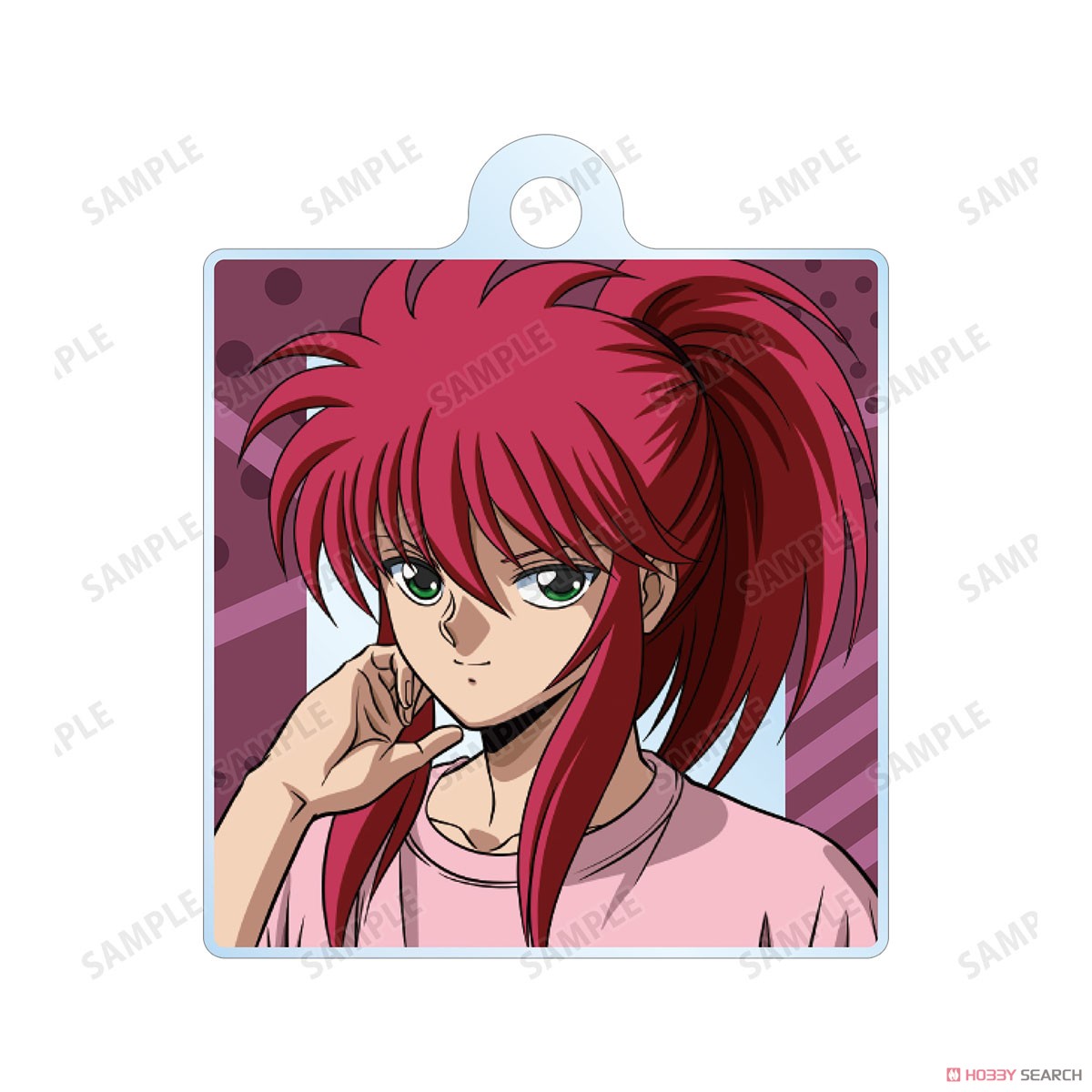 描き下ろしイラスト 蔵馬 90’sカジュアルver. 2連ワイヤーアクリルキーホルダー 3