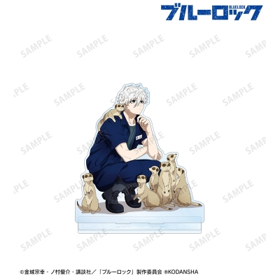 東武動物公園コラボ 描き下ろしイラスト 凪 誠士郎 飼育係ver. 特大アクリルスタンド 2