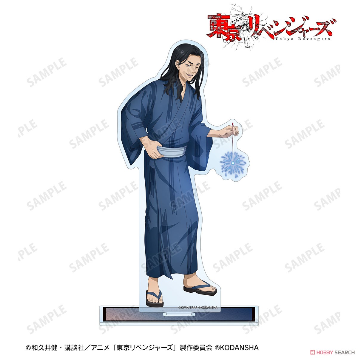 描き下ろしイラスト 場地 圭介 花火ver. BIGアクリルスタンド 2