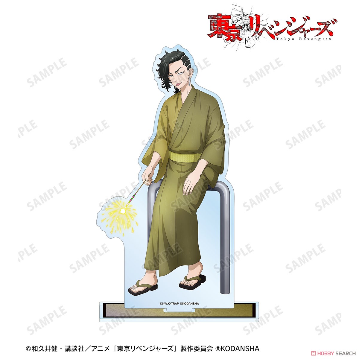 描き下ろしイラスト 九井 一 花火ver. BIGアクリルスタンド 2