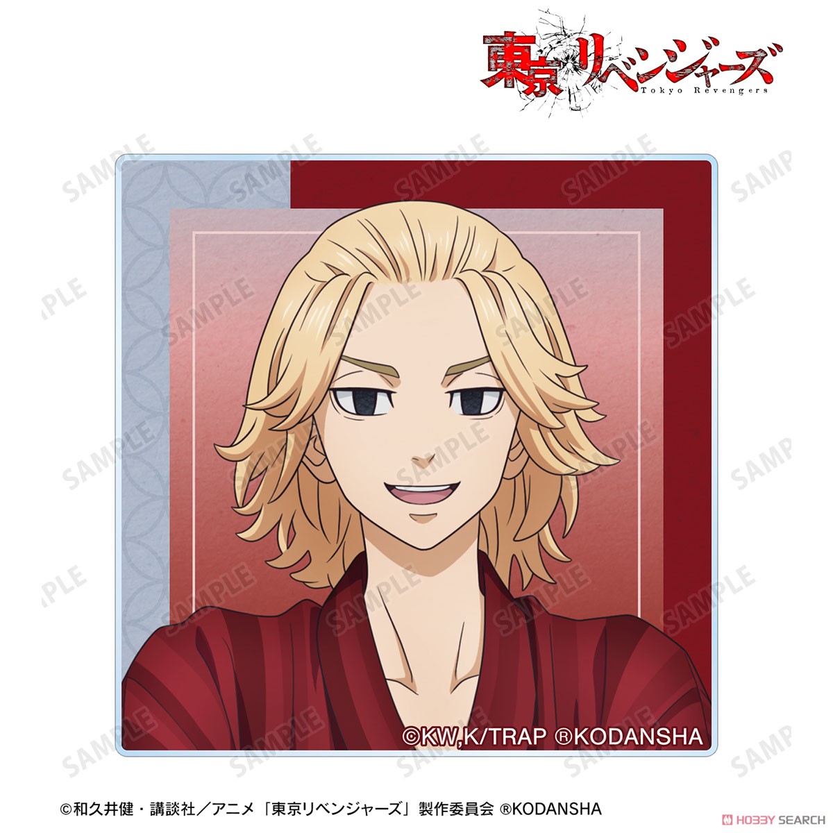 描き下ろしイラスト 佐野 万次郎 花火ver. アクリルステッカー 2