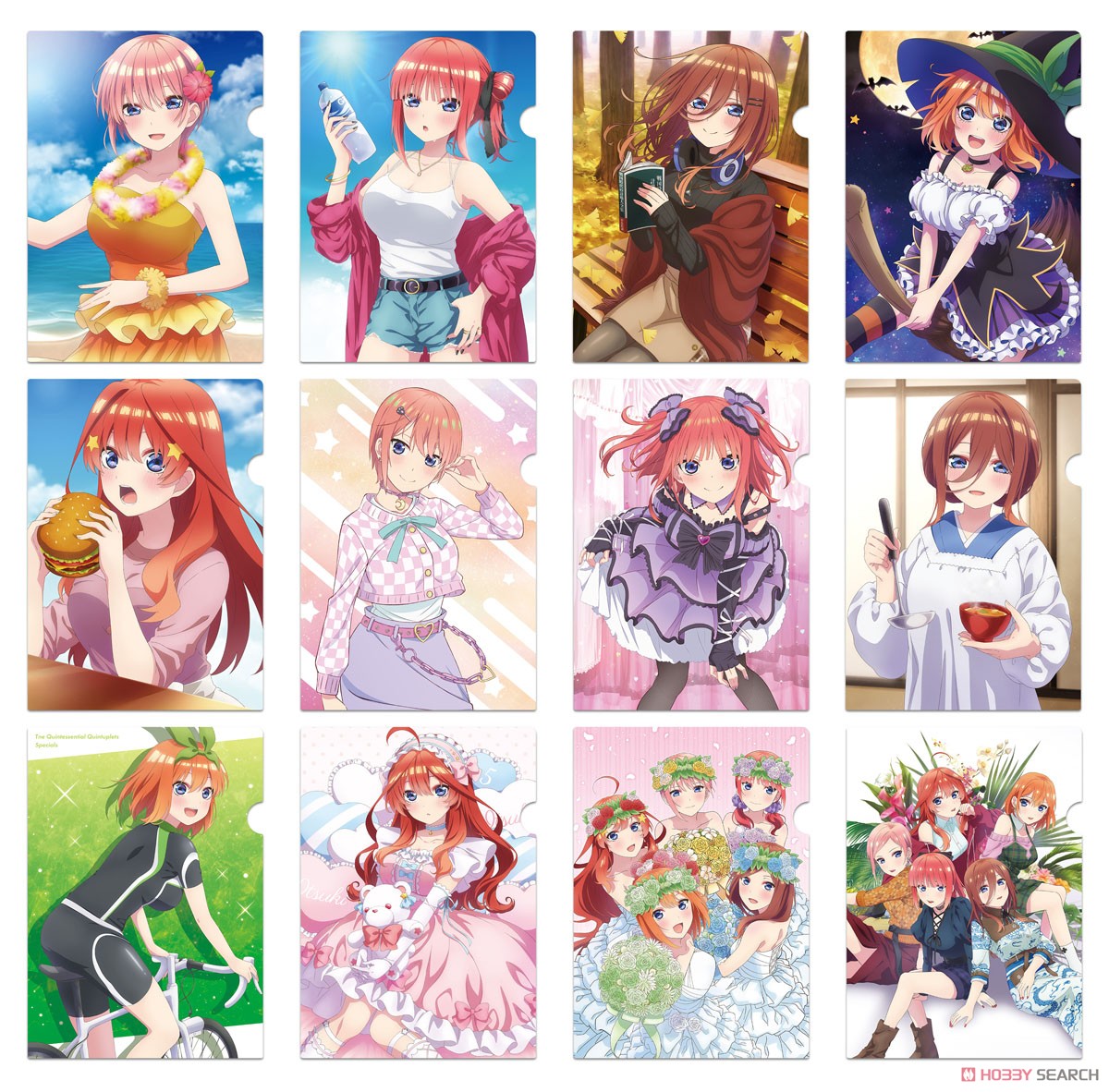 五等分の花嫁∽ クリアファイルB 6