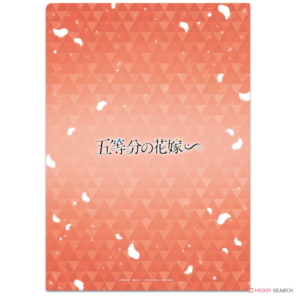 五等分の花嫁∽ クリアファイルE 4