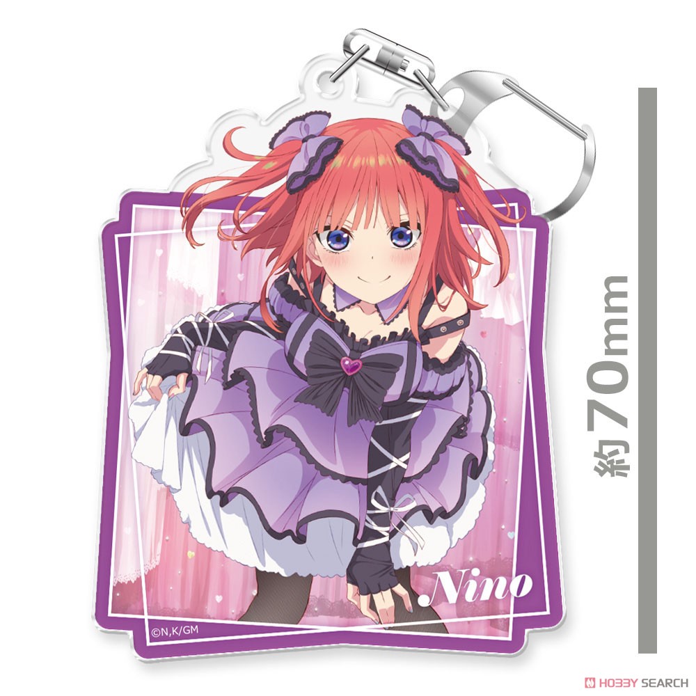 五等分の花嫁 アクリルキーホルダーG［中野二乃］ 4