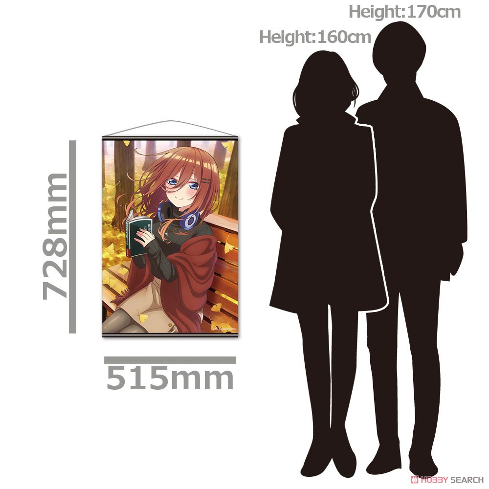 五等分の花嫁∬ B2タペストリーM［中野三玖］ 4