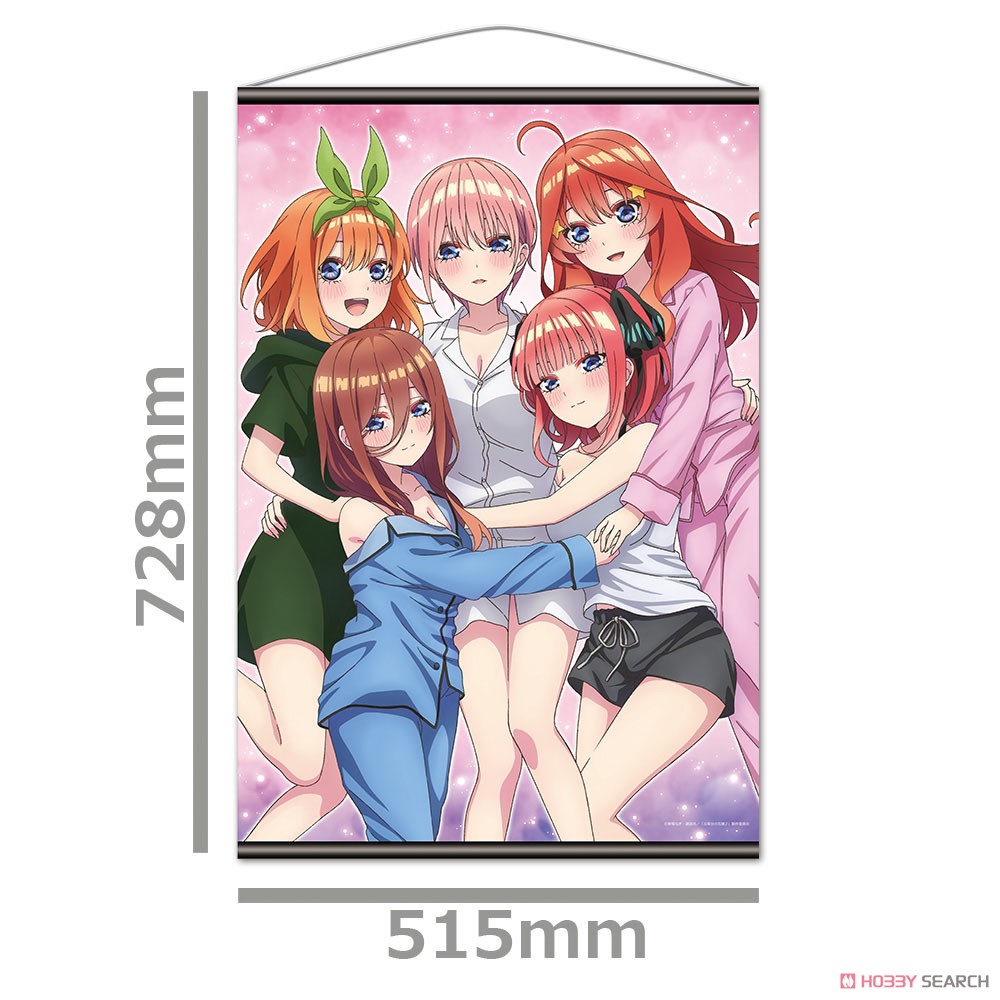 五等分の花嫁∬ B2タペストリーO［中野五姉妹］ 3