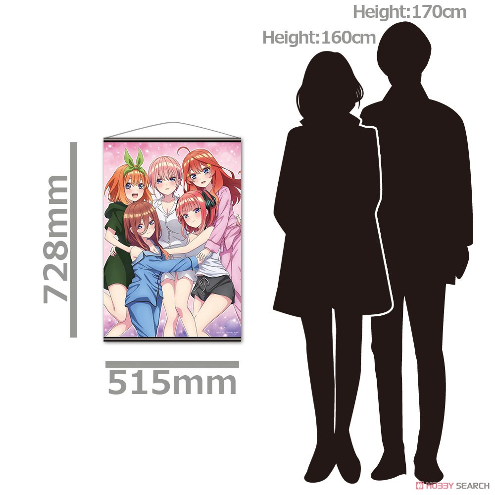 五等分の花嫁∬ B2タペストリーO［中野五姉妹］ 4