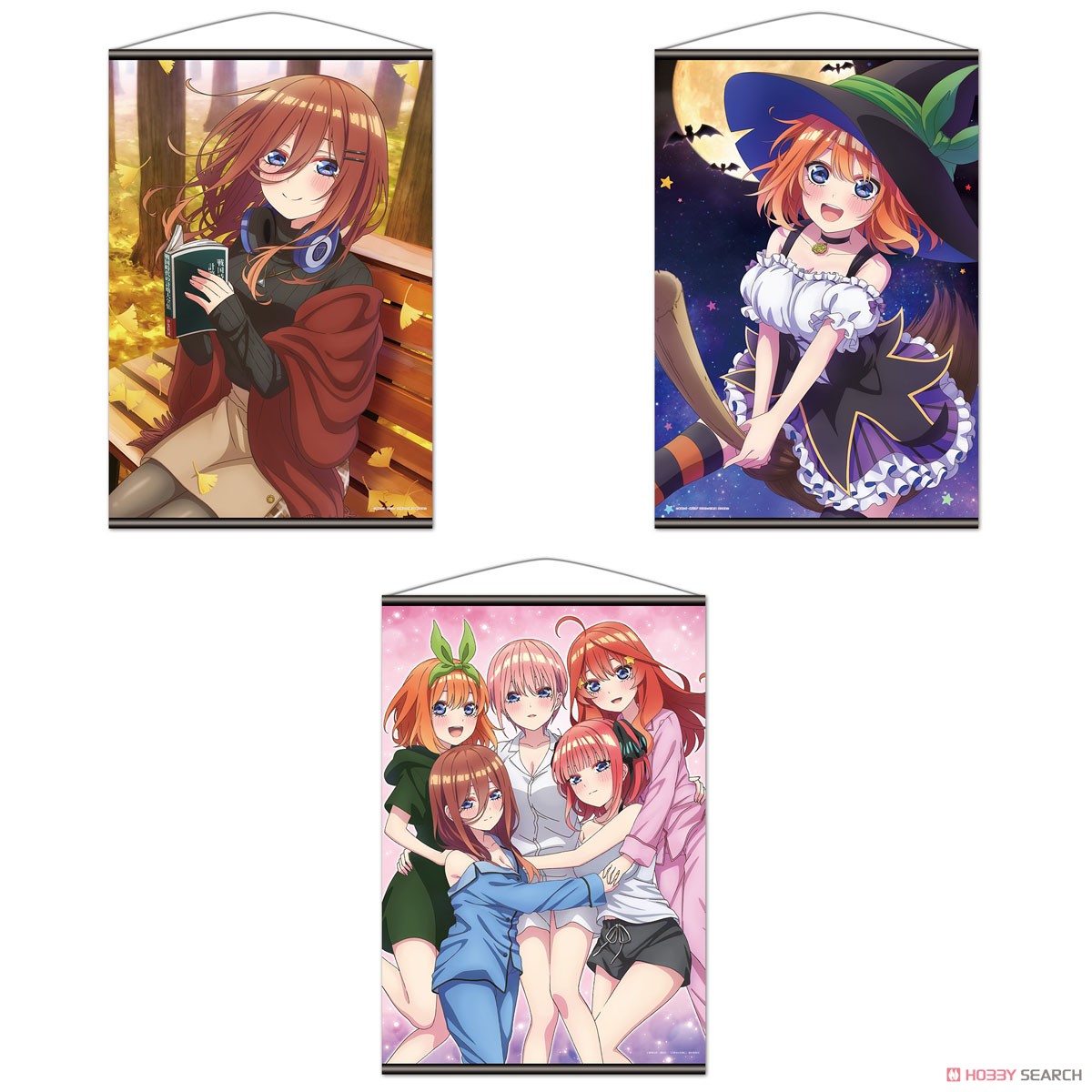 五等分の花嫁∬ B2タペストリーO［中野五姉妹］ 5