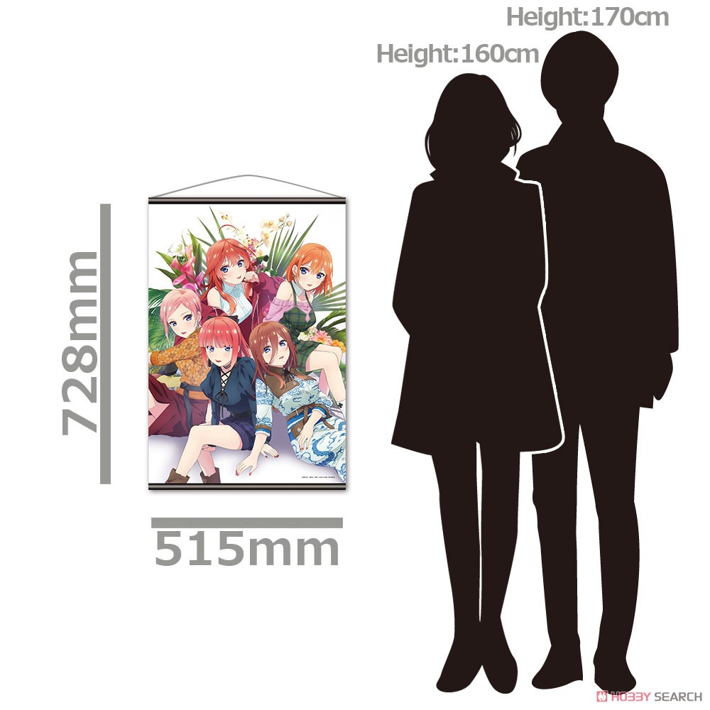 五等分の花嫁 B2タペストリーO［中野五姉妹］ 4