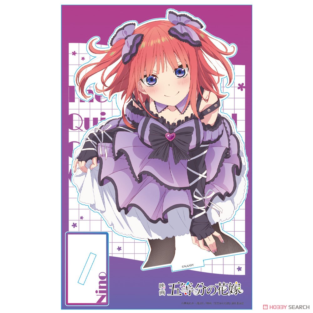 五等分の花嫁 アクリルキャラスタンドT［中野二乃］ 3
