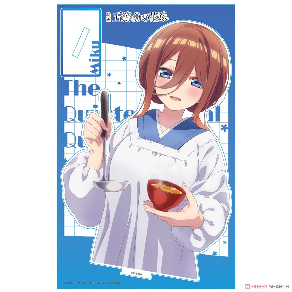 五等分の花嫁 アクリルキャラスタンドU［中野三玖］ 3