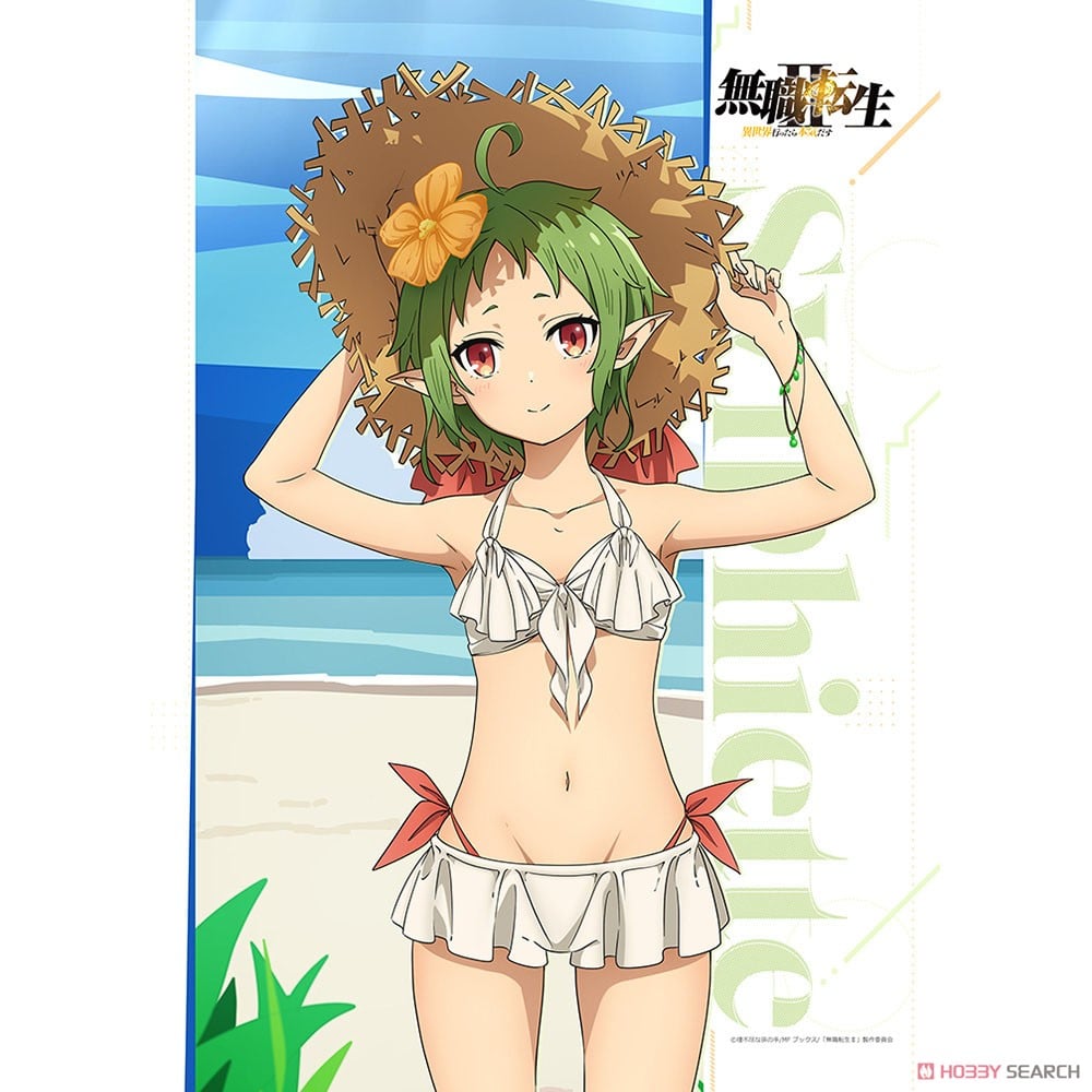 無職転生Ⅱ ～異世界行ったら本気だす～ 描き下ろしB2タペストリー（シルフィエット／水着）Wスエード 2