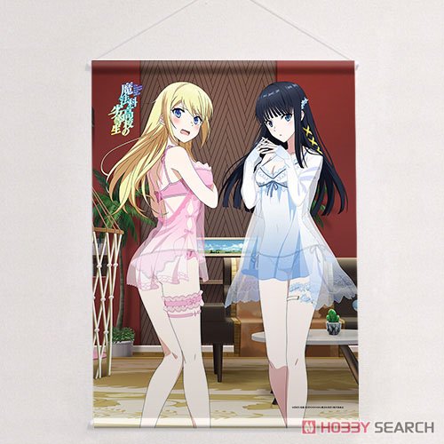 魔法科高校の劣等生 第3シーズン　描き下ろしB2タペストリー（司波深雪＆アンジェリーナ／ルームウェア）Wスエード 3
